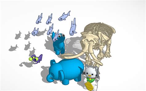 3D design Animals - Tinkercad