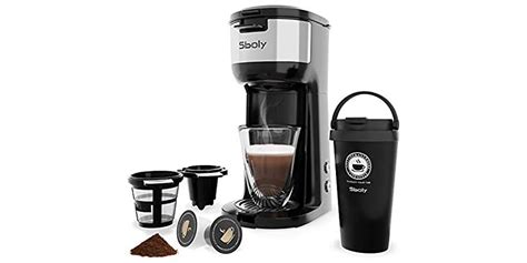 Sboly CM-1177 Single Serve K Cup Coffee Maker