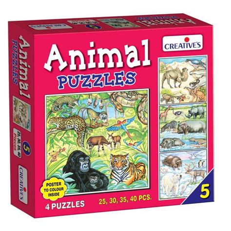 ส่งฟรี Animals Puzzle No.5 | Shopee Thailand