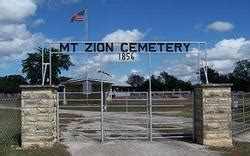 Mount Zion Cemetery in Texas - Find a Grave Cemetery