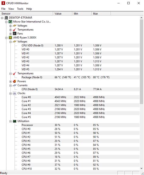 Is CPUID HWMonitor accurate? : r/Amd