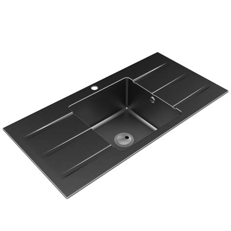 Kitchen Sink Drainer - Double Bowl Undermount Kitchen Sink with Drainer - 1114mm : Shop this ...