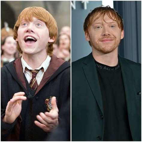 Ron Weasley now and then by aliciamartin851 on DeviantArt