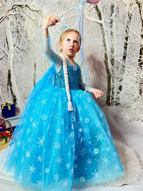 Princess Elsa Dress Elsa Costume Toddler Elsa Baby Girl - Etsy