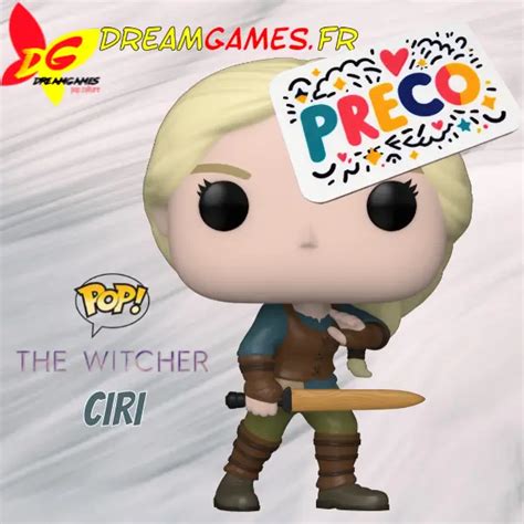 Figurine Funko Pop Ciri With Sword 1319 The Witcher