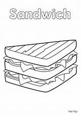Sandwich Coloring Pages Free Printable PDFs  WakeTheKids sketch template