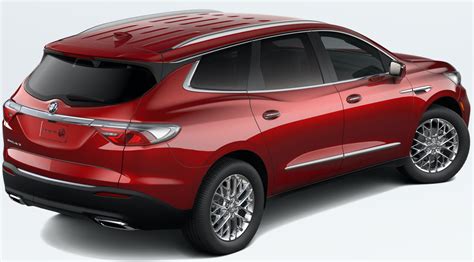 2022 Buick Enclave New Cherry Red Tint Hood Color – First Look – 6PARK.NEWS/MICHIGAN