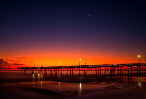 Cape Hatteras, NC Fishing Pier, NC, Pier, Cape Hatteras, OBX, HD wallpaper | Peakpx