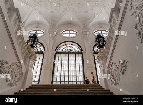 Belvedere vienna interior hi-res stock photography and images - Alamy