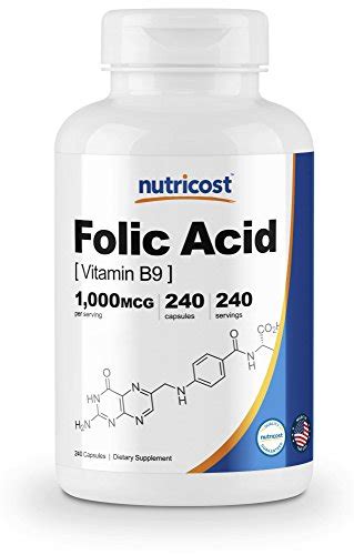 Best Folic Acid Nature Made - 4U Life