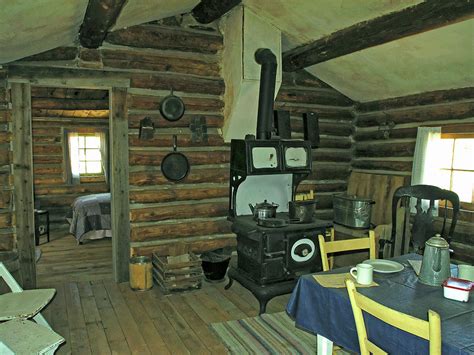 Old Log Cabin Interior Photograph by Sally Weigand - Fine Art America