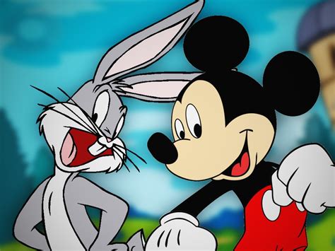 Mickey Mouse vs Bugs Bunny. Epic Rap Battles of Cartoons Season 3. - YouTube