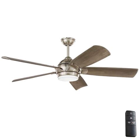 Ceiling Fans Lights Home Depot / Hampton Bay Stoneridge 52 In Indoor Led Bronze Hugger Ceiling ...