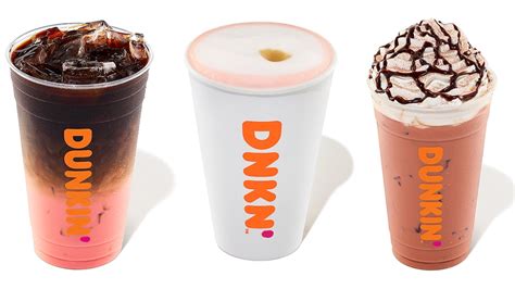 Dunkin's Valentine's Day Line Includes A Pink Velvet Latte & Macchiato