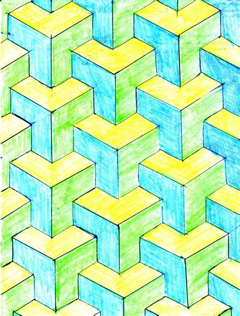 1000+ ideas about Escher Tessellations on Pinterest | Tessellation art, Tessellation patterns ...