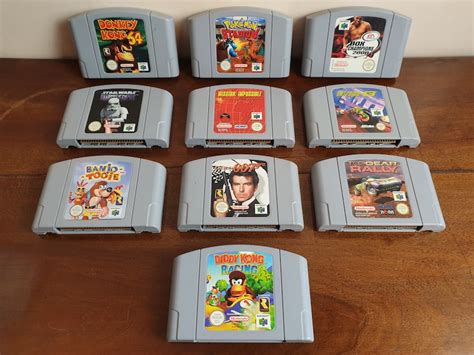 NINTENDO 64 PAL N64 Games Loose Cartridges Jeux 100% | Etsy Canada