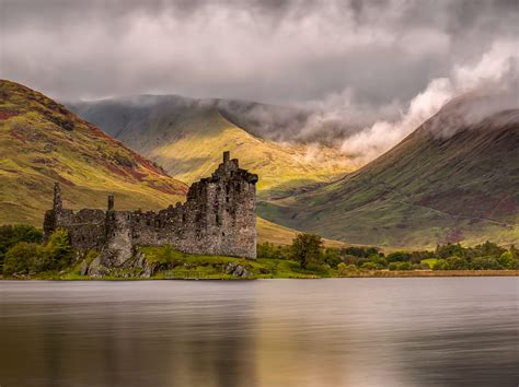 Kilchurn Castle, Loch Awe, Scotland by Jacques Geoffroy