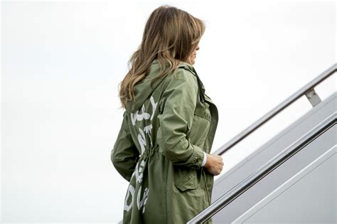 First Lady Melania Trump's 'I don't care' jacket causes a stir during her border visit - ABC30 ...