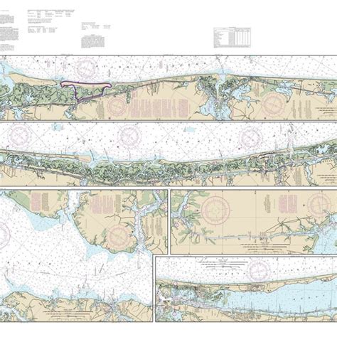 Neuse River Nautical Chart - Etsy