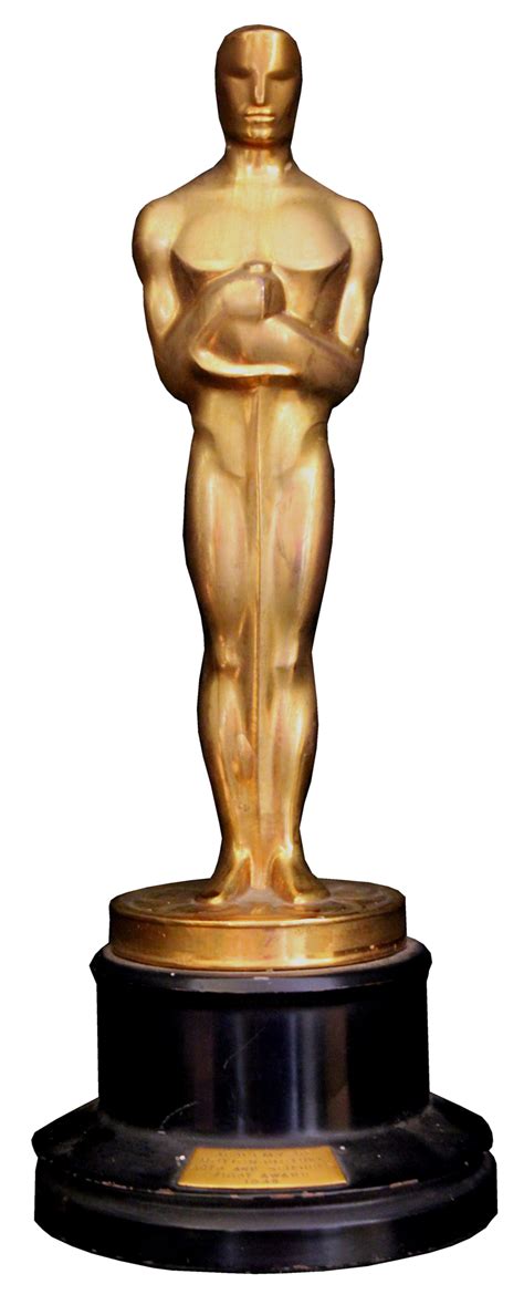 Academy Award Statue Transparent Background PNG