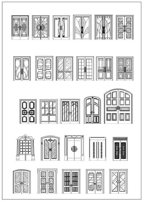 Ornamental Door & Window Bundle | Door and window design, Interior ...