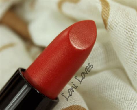 Karen Murrell - Red Shimmer Lipstick Swatches & Review - Lani Loves