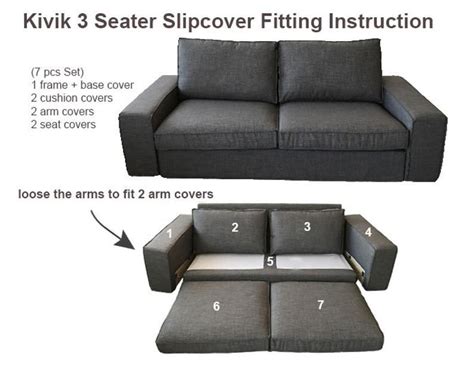 Ikea Kivik 3 Seat Sofa Cover Kivik Replacement Cover Kivik - Etsy in 2022 | Ikea kivik, Ikea ...