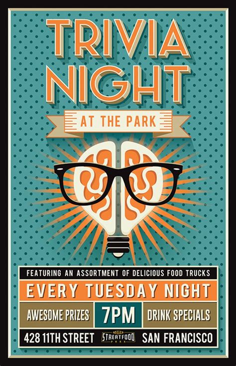 Trivia Night — SoMa StrEat Food Park | Trivia night flyer, Trivia night ...