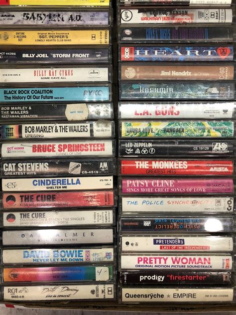 Rock cassette tape collection Classic Rock Country Rock | Etsy