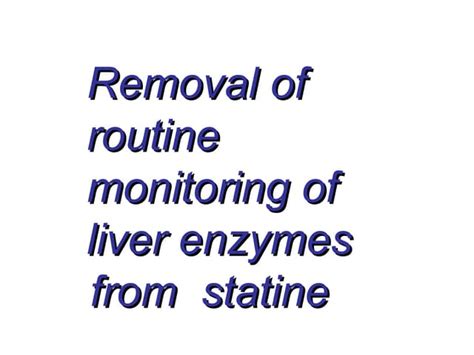 Statin and liver | PPT