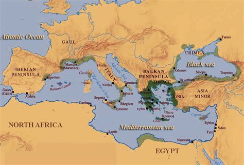 Detailed History of the Greek civilization and Greece