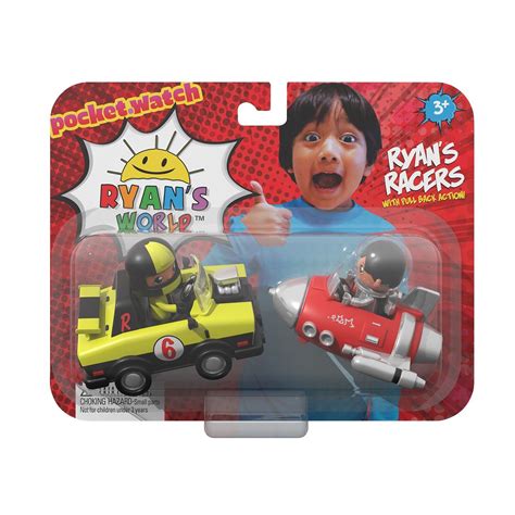 Ryan's World Ryan's Racers 2-Pack - Walmart.com | Ryan's world, Ryan toys, Racer