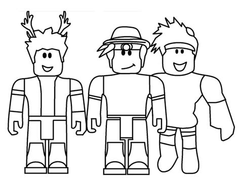 Roblox Noob coloring page - Download, Print or Color Online for Free