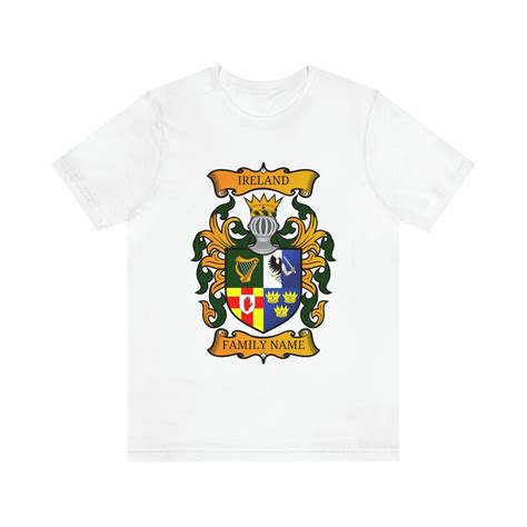 Customised Family Name and Coat of Arms – The Irish Gift Company