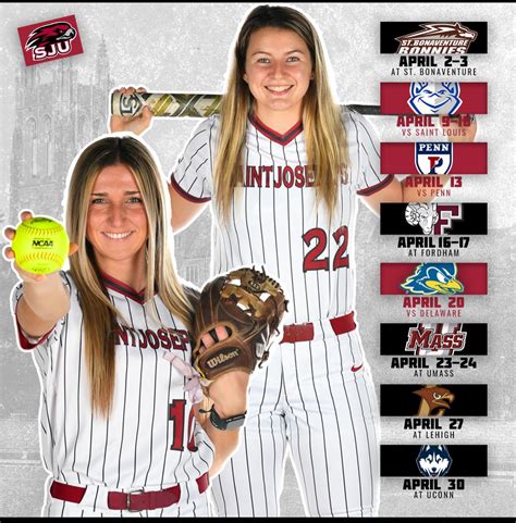 🚨2022 SJU Softball... - Saint Joseph's University Softball | Facebook