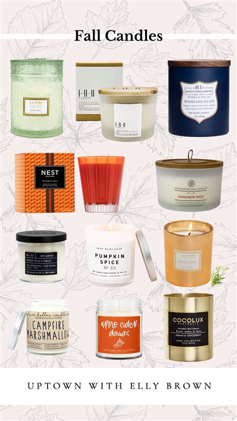 Best Scented Candles for Fall 2021 - Uptown with Elly Brown