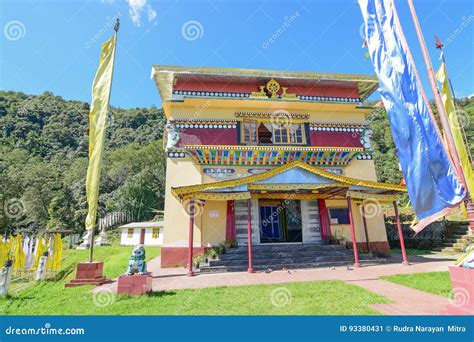 Monastery at sikkim stock image. Image of india, sikkim - 93380431