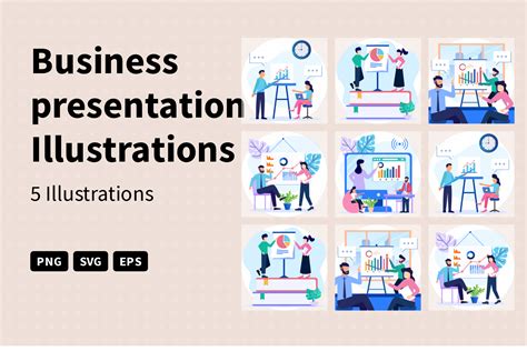 Premium Business Presentation Illustration pack from Business Illustrations