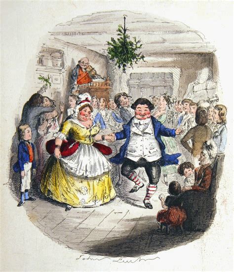 Frontispiece of A Christmas Carol by John Leech – Maria Lang