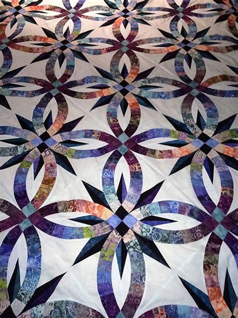 Bali Wedding Star, Quiltworx.com, Made by Millie Bires | Quilts, Wedding ring quilt, Judy ...