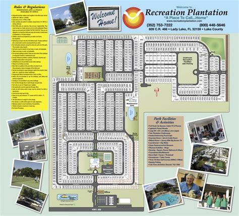 Park Map - Recreation Plantation