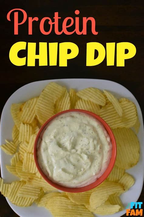 Healthy Chip Dip recipe - That Fit Fam