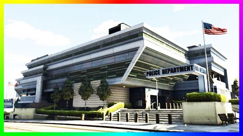 GTA 5 Online - POLICE STATION WALLBREACH! | Estación de policía, Gta, Ciudades