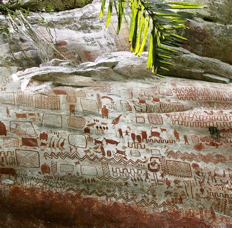 The rock art of La Lindosa Guavire in Colombia's Chiribiquete National ...