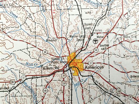 Antique Phenix City Alabama 1955 US Geological Survey - Etsy UK