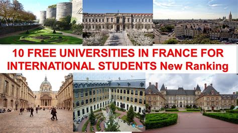 10 FREE UNIVERSITIES IN FRANCE FOR INTERNATIONAL STUDENTS New Ranking ...