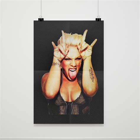 Singer Pink Poster – MrDad Store