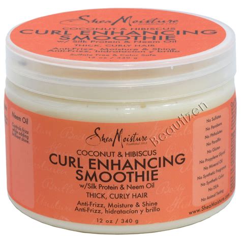 Shea Moisture Coconut & Hibiscus CURL ENHANCING SMOOTHIE Thick Curly Hair 12 oz | eBay