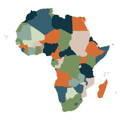 Map of Africa to print | Download FREE