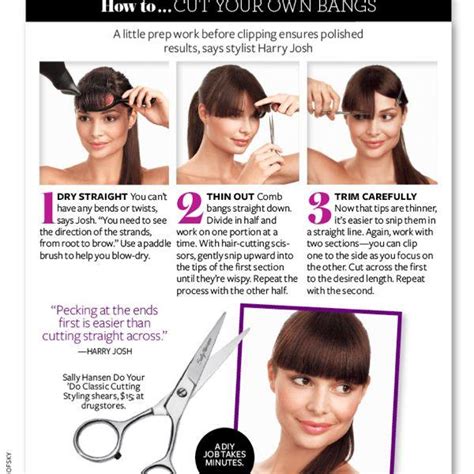 How to cut bangs | Pearltrees